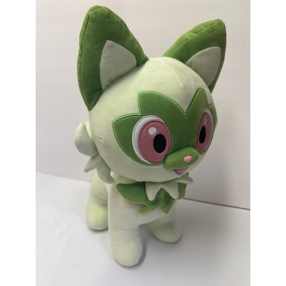 Build-A-Bear Workshop Other - Build-A-Bear Pokemon Sprigatito Green Cat Rare Plush Collectible BAB